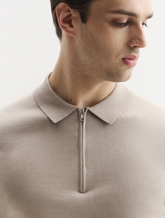 поло из хлопка и шёлка - цена, описание и отзывы - фото №4