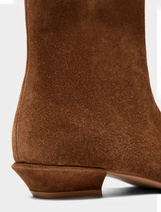 ботильоны из натуральной замши - цена, описание и отзывы - фото №4