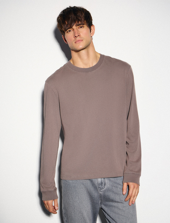 лонгслив из 100% хлопка - цена, описание и отзывы - фото №2