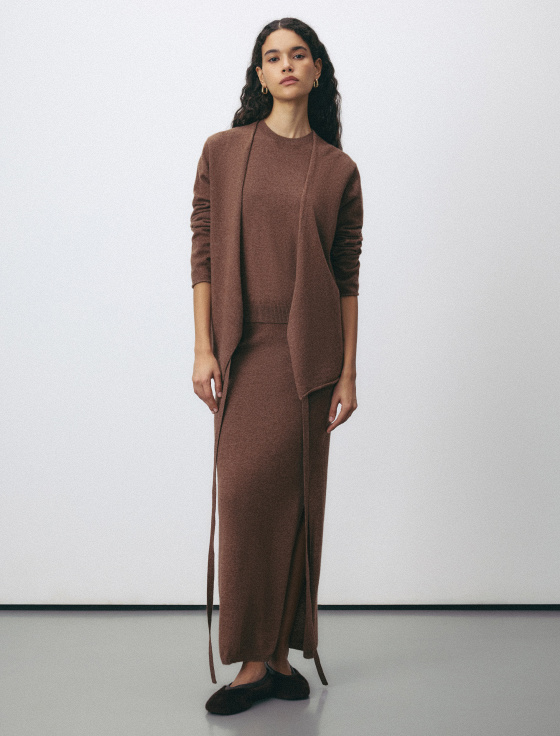 юбка миди из шерсти и кашемира - цена, описание и отзывы - фото №2