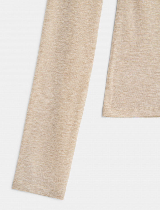 лонгслив из тенсела и шерсти - цена, описание и отзывы - фото №8