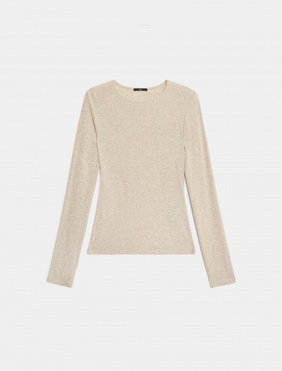 лонгслив из тенсела и шерсти - цена, описание и отзывы - фото №1