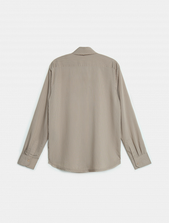 блуза в полоску с воротом-шарфом - цена, описание и отзывы - фото №7