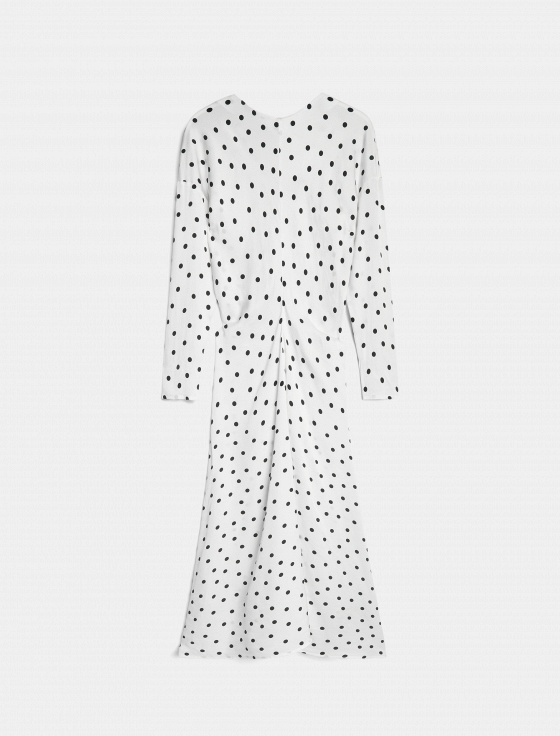 платье миди с принтом polka dot - цена, описание и отзывы - фото №1