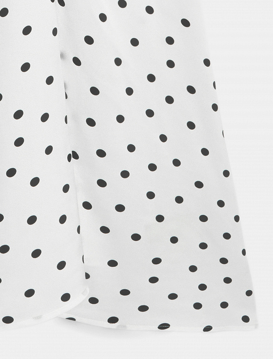 платье миди с принтом polka dot - цена, описание и отзывы - фото №8