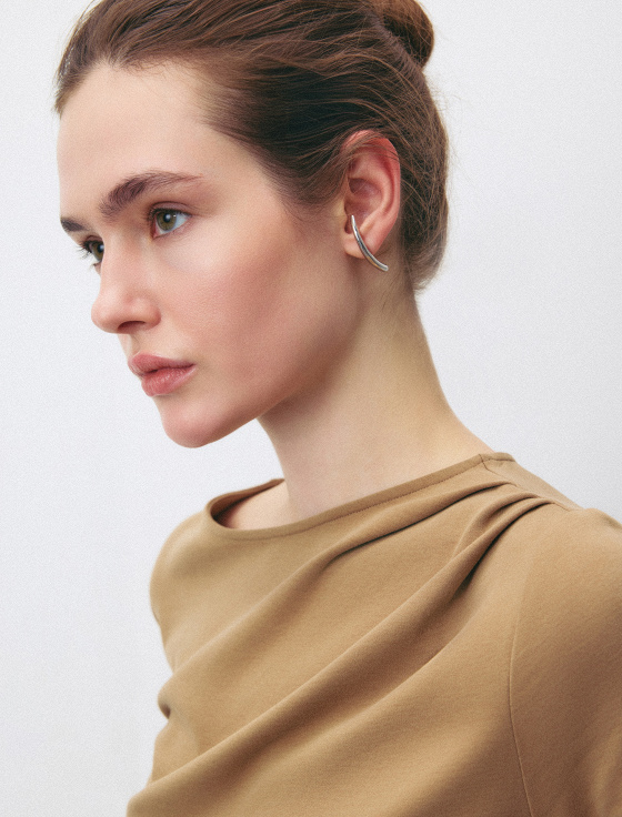 футболка со структурирующими складками - цена, описание и отзывы - фото №5