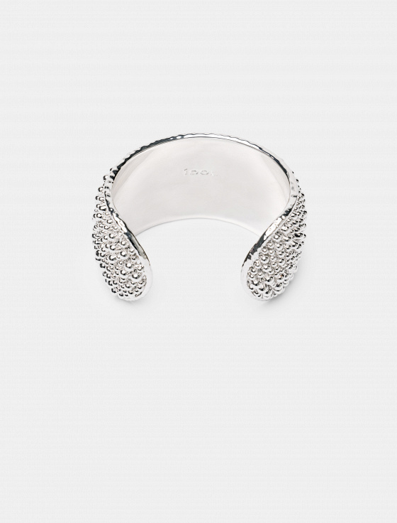 браслет-кафф фактурный - цена, описание и отзывы - фото №4