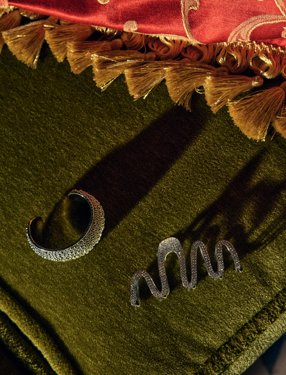 браслет-кафф фактурный - цена, описание и отзывы - фото №2