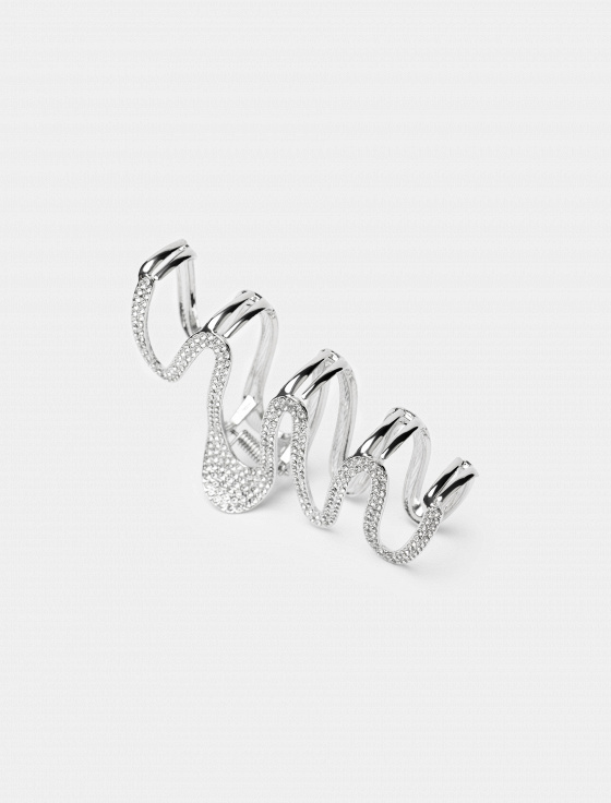 заколка-краб для волос с кристаллами - цена, описание и отзывы - фото №4