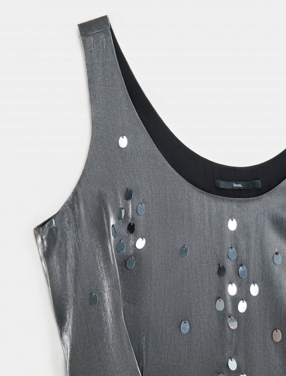 топ из вискозы с пайетками - цена, описание и отзывы - фото №7