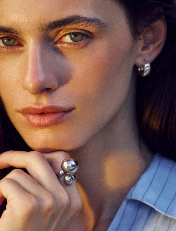 кольцо с декором в форме шара - цена, описание и отзывы - фото №2