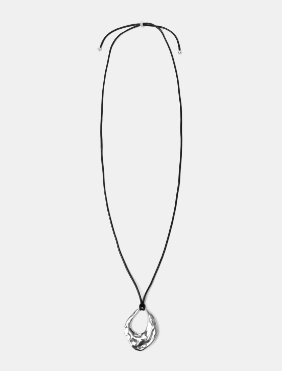 подвеска из латуни с мятым эффектом - цена, описание и отзывы - фото №1