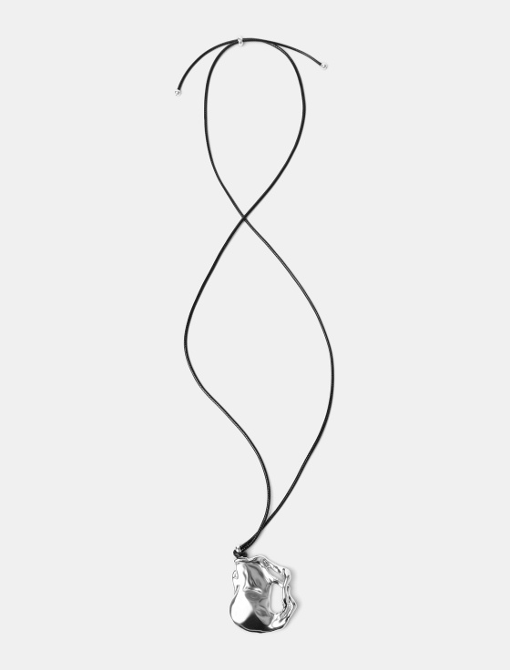 подвеска из латуни с мятым эффектом - цена, описание и отзывы - фото №1