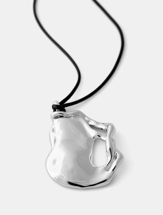 подвеска из латуни с мятым эффектом - цена, описание и отзывы - фото №2