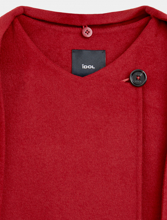 пальто из шерсти с шарфом - цена, описание и отзывы - фото №12