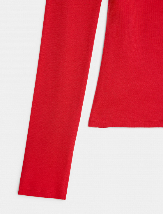 лонгслив из тенсела и шерсти - цена, описание и отзывы - фото №4