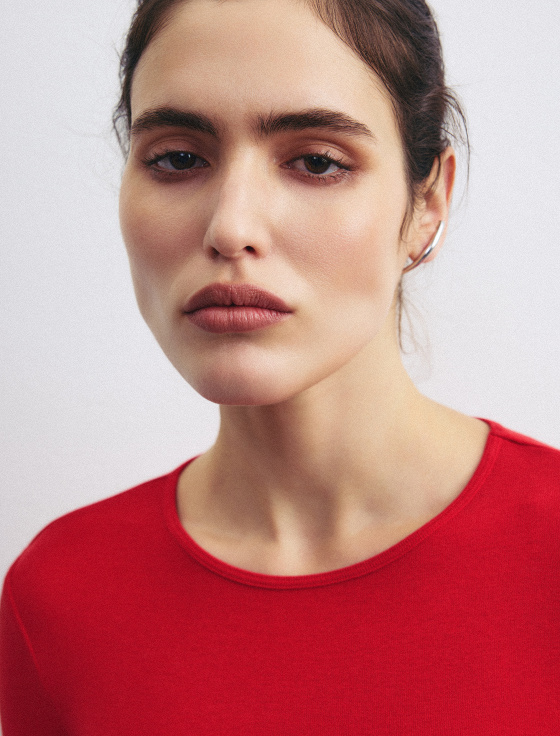 лонгслив из тенсела и шерсти - цена, описание и отзывы - фото №5