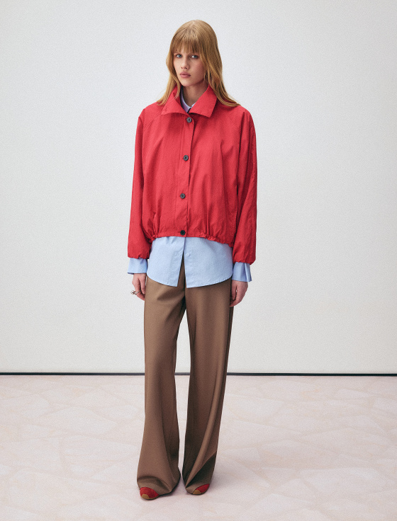 куртка с воротом стойкой - цена, описание и отзывы - фото №5