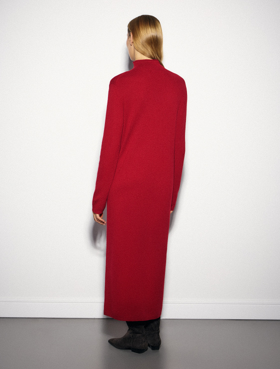 платье макси из 100% шерсти - цена, описание и отзывы - фото №4
