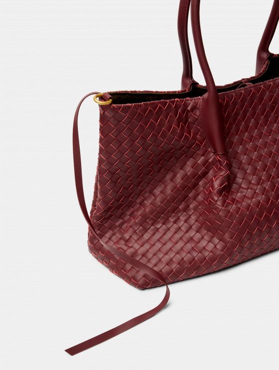 сумка в технике плетения intrecciato - цена, описание и отзывы - фото №4
