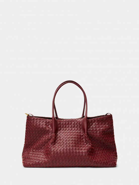 сумка в технике плетения intrecciato - цена, описание и отзывы - фото №1