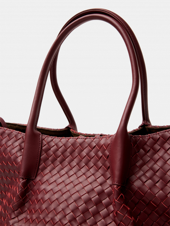 сумка в технике плетения intrecciato - цена, описание и отзывы - фото №4