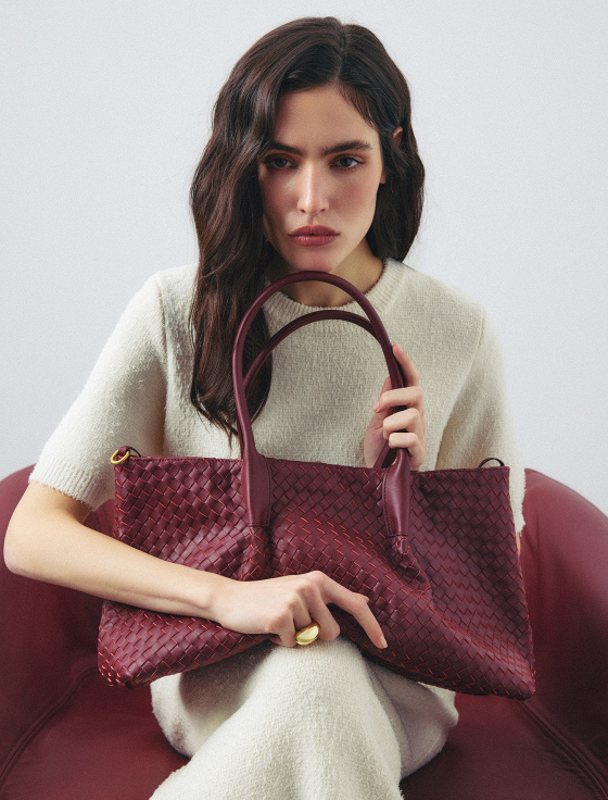 сумка в технике плетения intrecciato - цена, описание и отзывы - фото №2