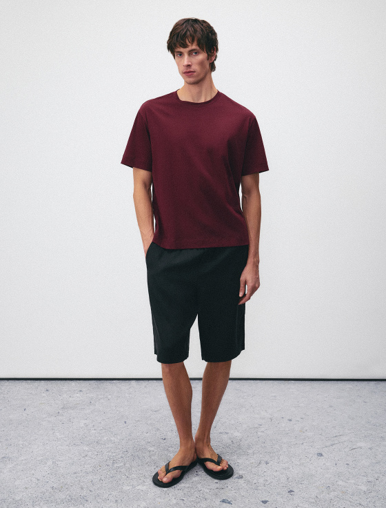 футболка из хлопка и льна - цена, описание и отзывы - фото №3