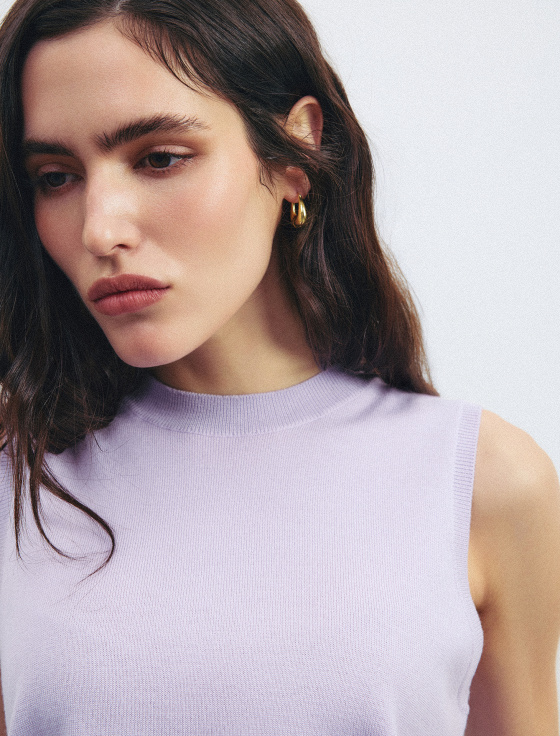 топ из шерсти и шёлка - цена, описание и отзывы - фото №6