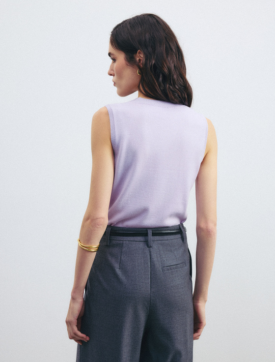 топ из шерсти и шёлка - цена, описание и отзывы - фото №4