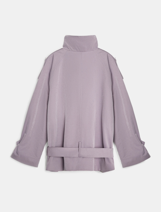 плащ укороченный двубортный - цена, описание и отзывы - фото №6