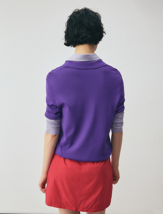 джемпер-поло из вискозы - цена, описание и отзывы - фото №4