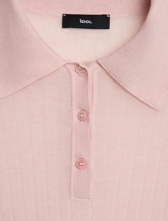 джемпер-поло из 100% шерсти - цена, описание и отзывы - фото №8