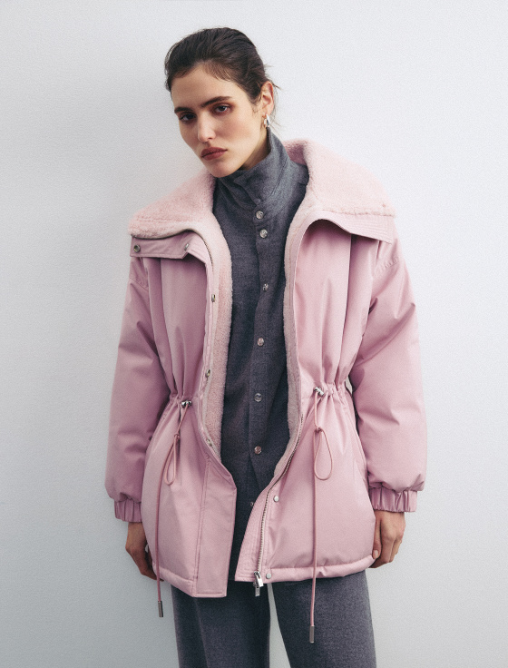 куртка с отделкой из натуральной овчины - цена, описание и отзывы - фото №3