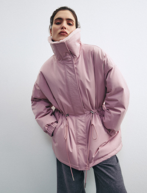 куртка с отделкой из натуральной овчины - цена, описание и отзывы - фото №3