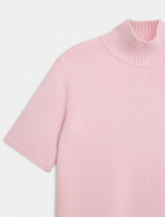 свитер из шерсти с коротким рукавом - цена, описание и отзывы - фото №8