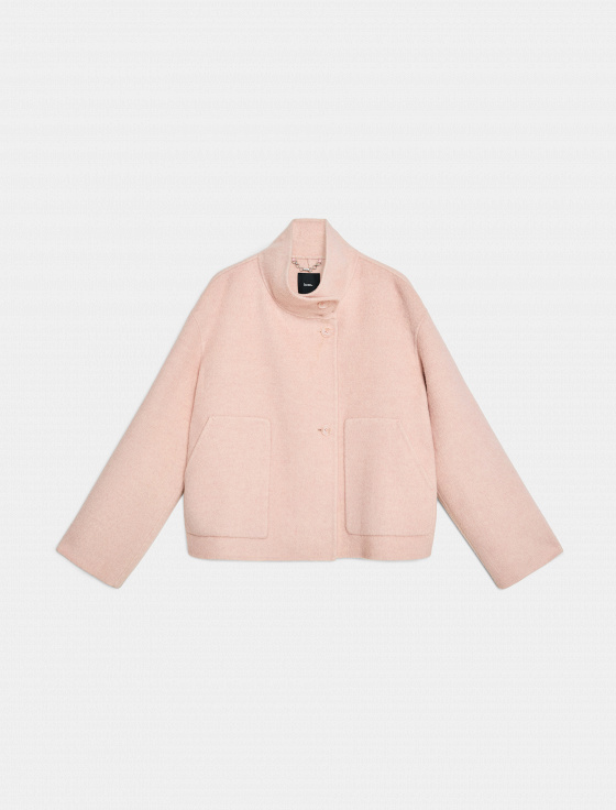 полупальто из шерсти и шёлка - цена, описание и отзывы - фото №1