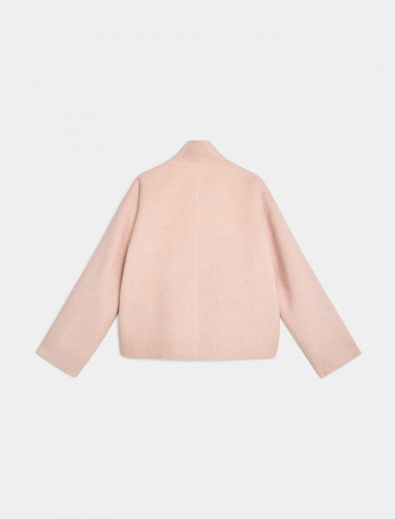 полупальто из шерсти и шёлка - цена, описание и отзывы - фото №2