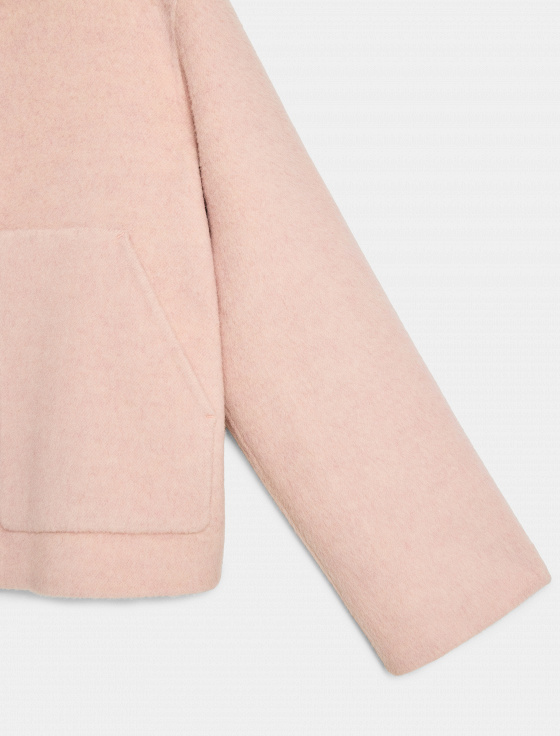 полупальто из шерсти и шёлка - цена, описание и отзывы - фото №4