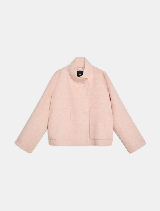 полупальто из шерсти и шёлка - цена, описание и отзывы - фото №1