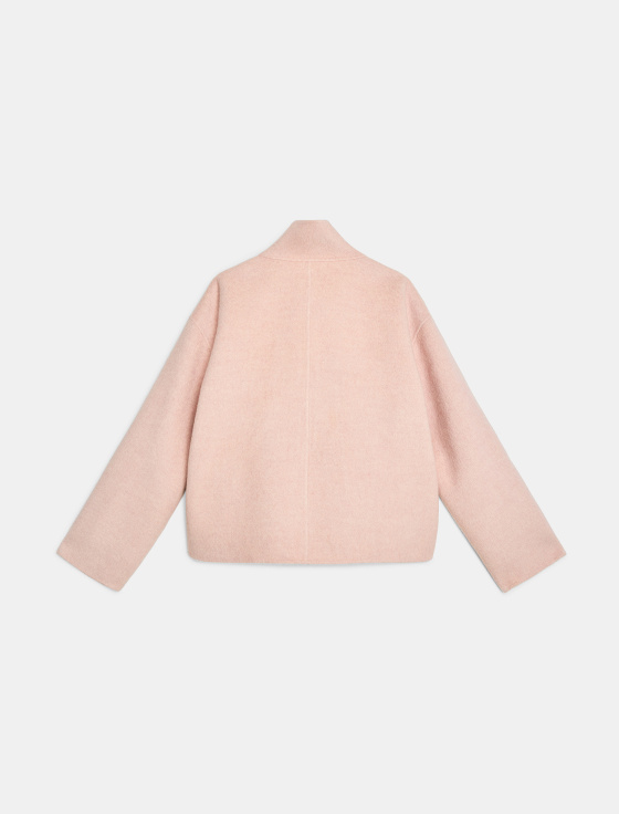 полупальто из шерсти и шёлка - цена, описание и отзывы - фото №8