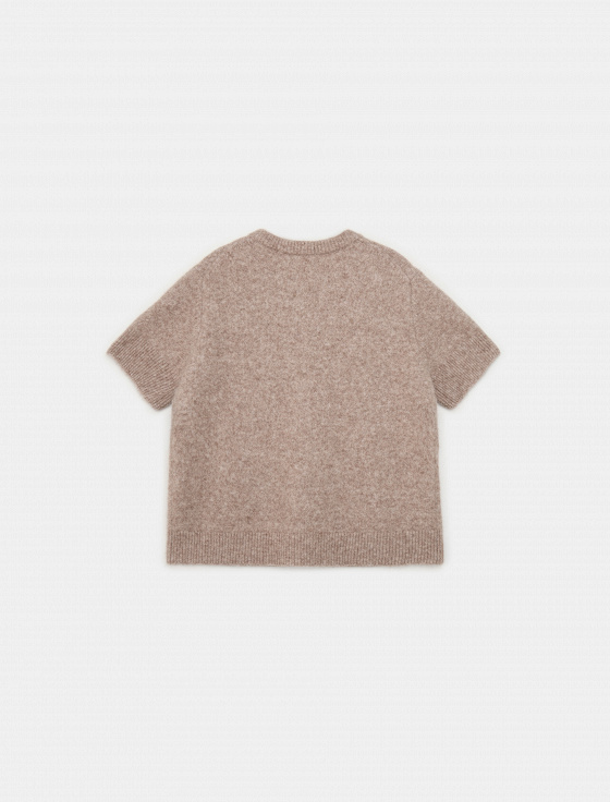 кардиган из смесовой шерсти с коротким рукавом - цена, описание и отзывы - фото №6