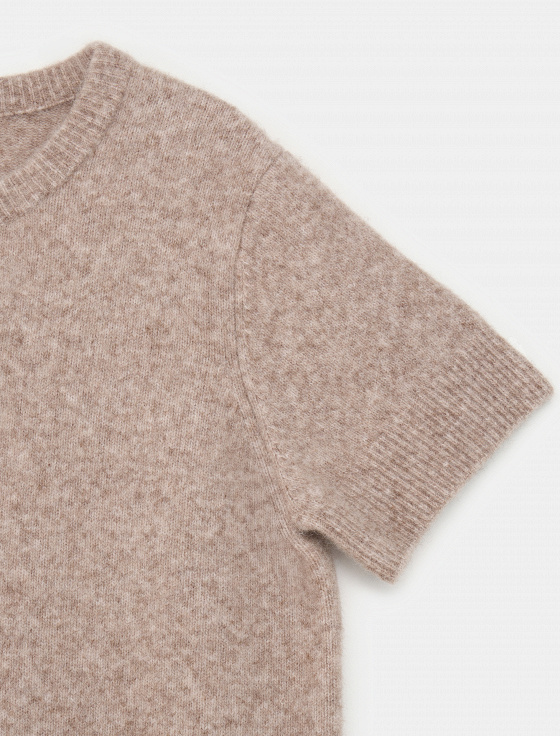 кардиган из смесовой шерсти с коротким рукавом - цена, описание и отзывы - фото №7