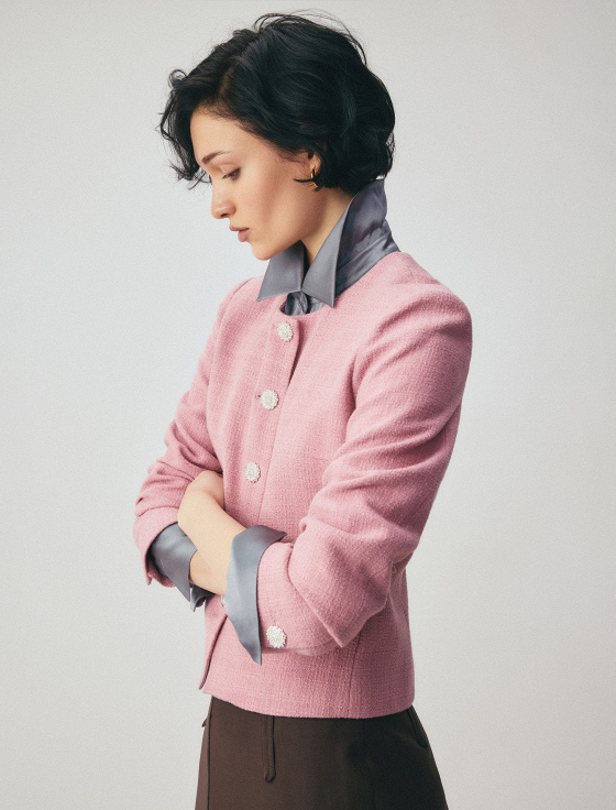 жакет из твида - цена, описание и отзывы - фото №4