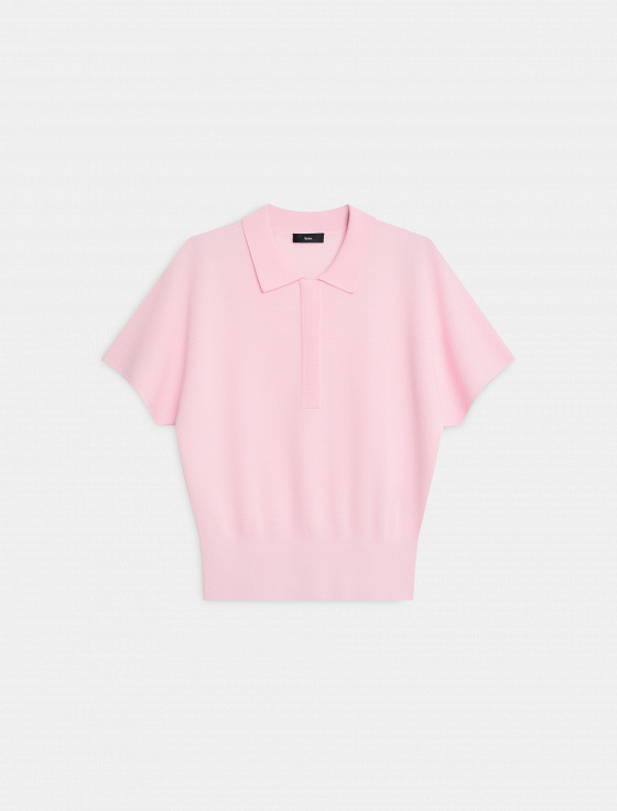 джемпер-поло из лиоцелла - цена, описание и отзывы - фото №1