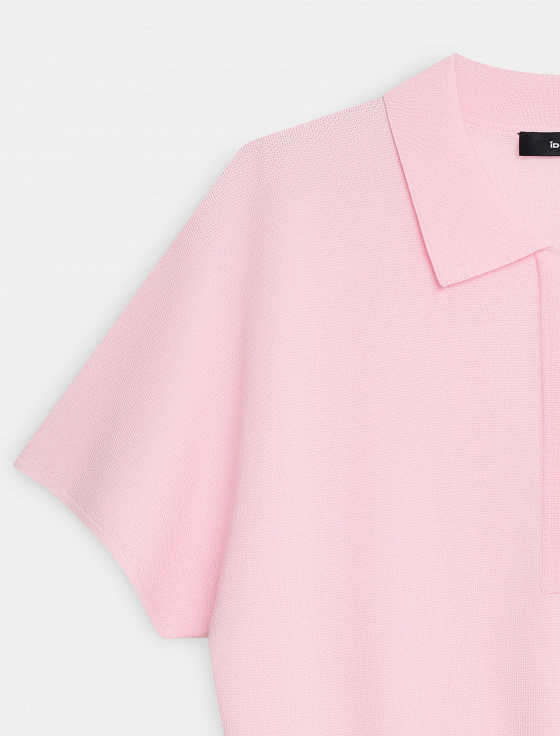 джемпер-поло из лиоцелла - цена, описание и отзывы - фото №6