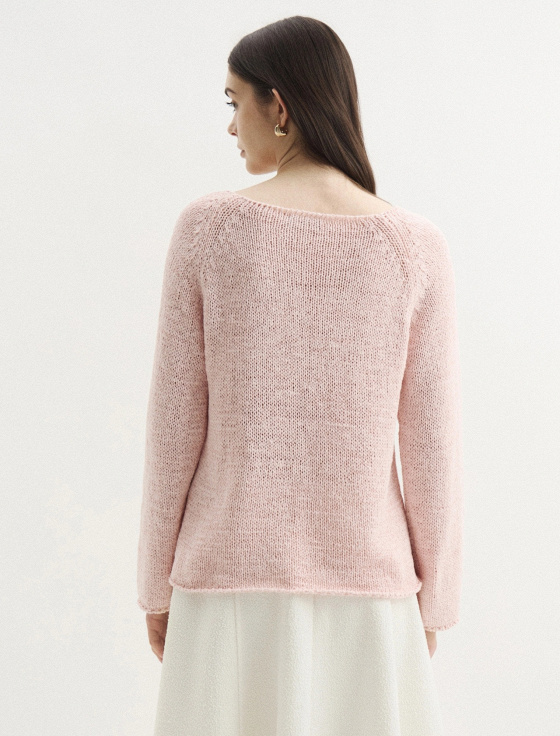 джемпер из хлопка - цена, описание и отзывы - фото №3