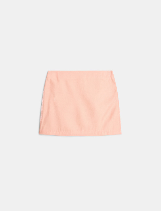 юбка мини с блеском - цена, описание и отзывы - фото №1