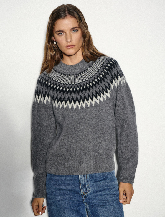 джемпер из шерсти мериноса и альпака - цена, описание и отзывы - фото №1