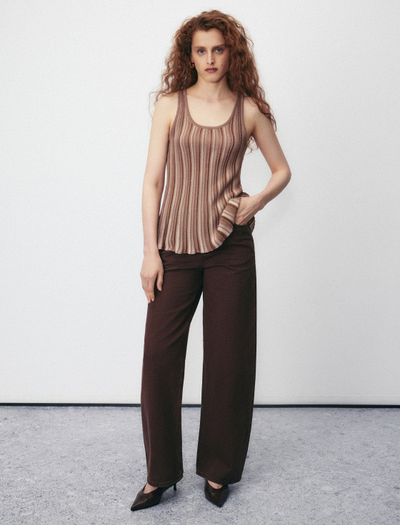 жилет из вискозы с люрексом - цена, описание и отзывы - фото №4